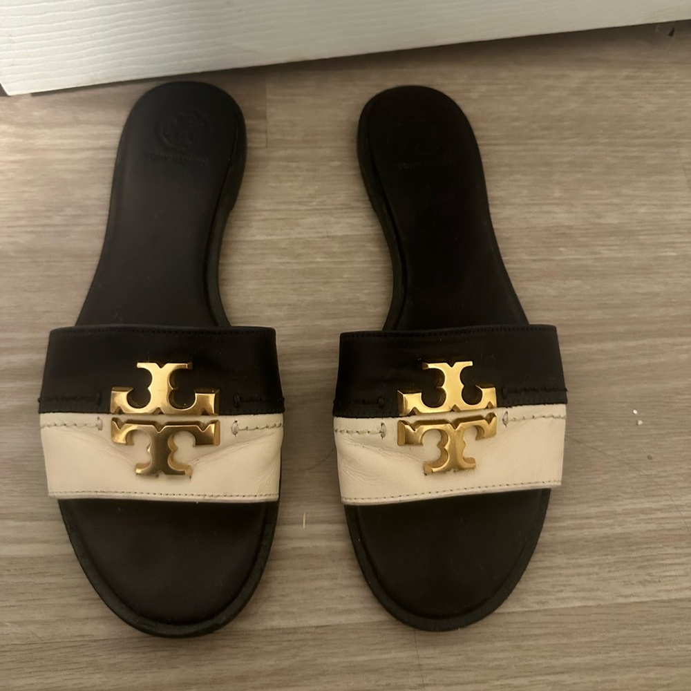 Tory Burch Double T Sport Slide